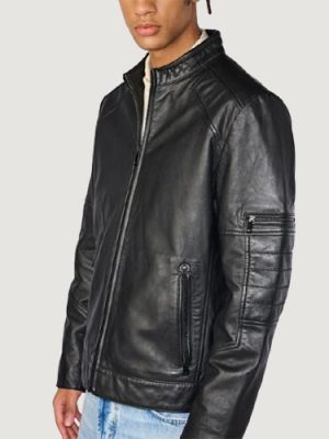 Men’s Toby Leather Black Jacket
