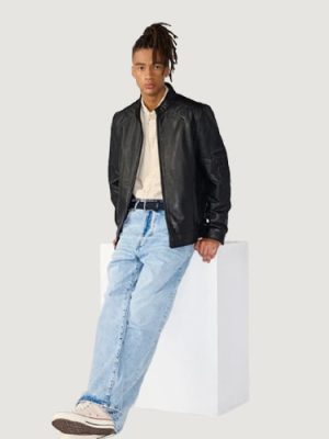 Men’s Toby Leather Black Jacket