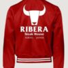 Men’s Tokyo Japan Ribera Steakhouse Red Jacket - Image 2