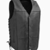 Men’s Top Biller Motorcycle Western Style Leather Vest