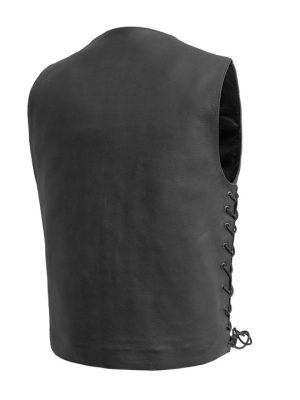 Men’s Top Biller Motorcycle Western Style Leather Vest