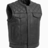 Men’s Upside Club Style Leather Vest