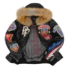 Pelle Pelle Fur American Bruiser Leather Jacket - Image 2
