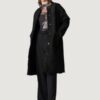 Women’s Bethanny Reversible Black Suede Fur Coat