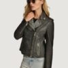 Women’s Charlotte Black Moto Combo - Image 2