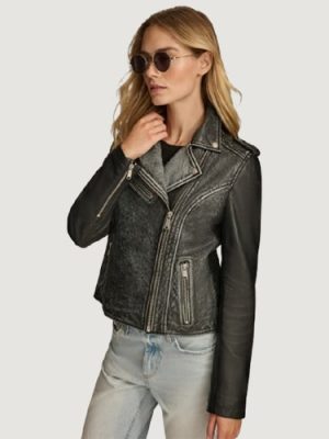 Women’s Charlotte Black Moto Combo