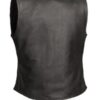 Women’s Honey Badger Motorcycle Leather Vest - Image 2