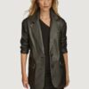 Women’s Lana Painted Edge Black Blazer