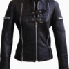Women’s Leather Skin Brando Quilted Jacket