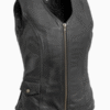 Women’s Lolita Motorcycle Leather Vest