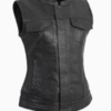 Women’s Ludlow Motorcycle Leather Vest