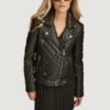 Women’s Margo Quilted Black Moto