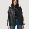 Women’s Milan Racer Black Jacket