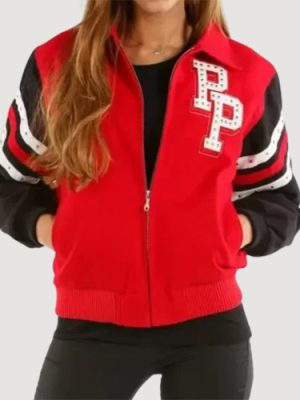 Women’s Pelle Pelle Black Chicago Tribute Wool Jacket