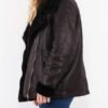 Women’s Vintage 00’s Black Faux Sheepskin Jacket - Image 2