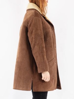 Women’s Vintage 70’s Sheepskin Brown Coat
