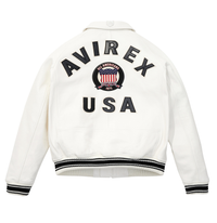 Avirex Real Leather Jacket American Varsity